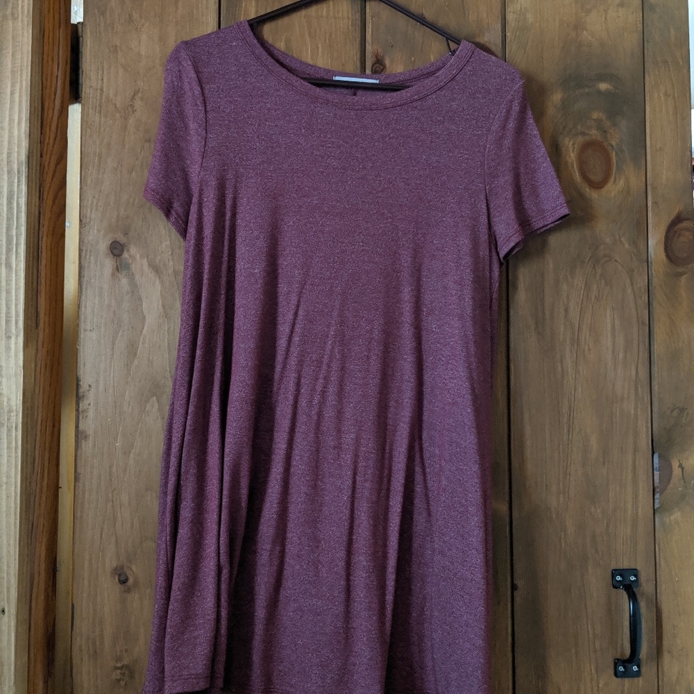 Maroon dress